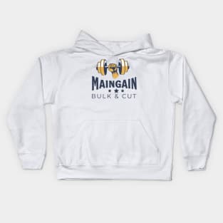 Maingain Bulk And Cut Kids Hoodie